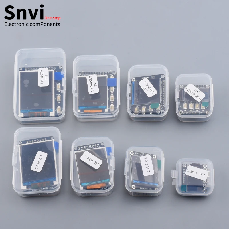 Snvi TFT IPS LCD Display Modul 0,96/1,3/1,44/1,8 Zoll 7P SPI – Bild 6