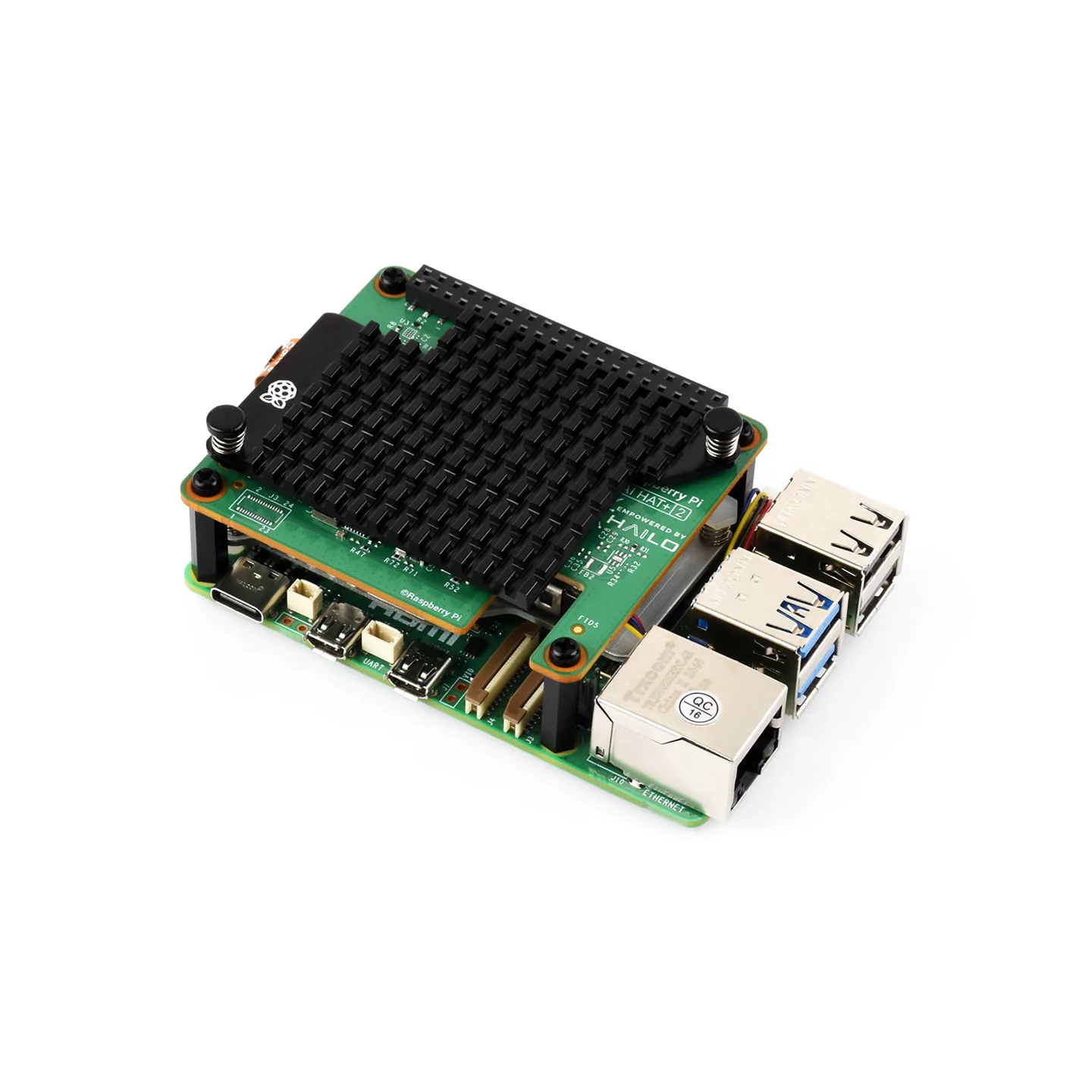 Raspberry Pi AI HAT+ 2, Eingebauter Hailo-10H KI-Beschleuniger, 8GB – Bild 4