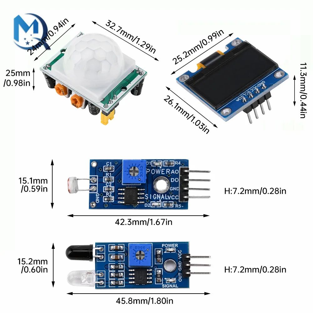 Basic Starter Kit für ESP32 ESP8266 WIFI Development Board für Arduino – Bild 5