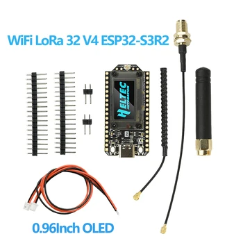 WIFI LoRa 32V4 GPS ESP32 SX1262 0,96 Zoll OLED Solarbetriebenes Dev-Board Mesh Netzwerk WiFi LoRa BLE Low