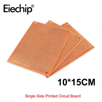10x15 cm Universal Prototyp PCB Board Einseitig Leiterplatte Diy Elektronische Kupfer Platte für DIY Löten