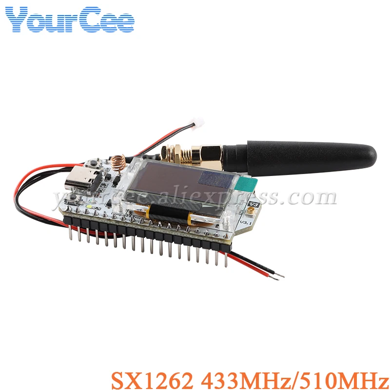 ESP32 SX1262 LoRa WIFI Kit 32 Modul 433-510 MHz 868 MHz/915 MHz 0,96 – Bild 2