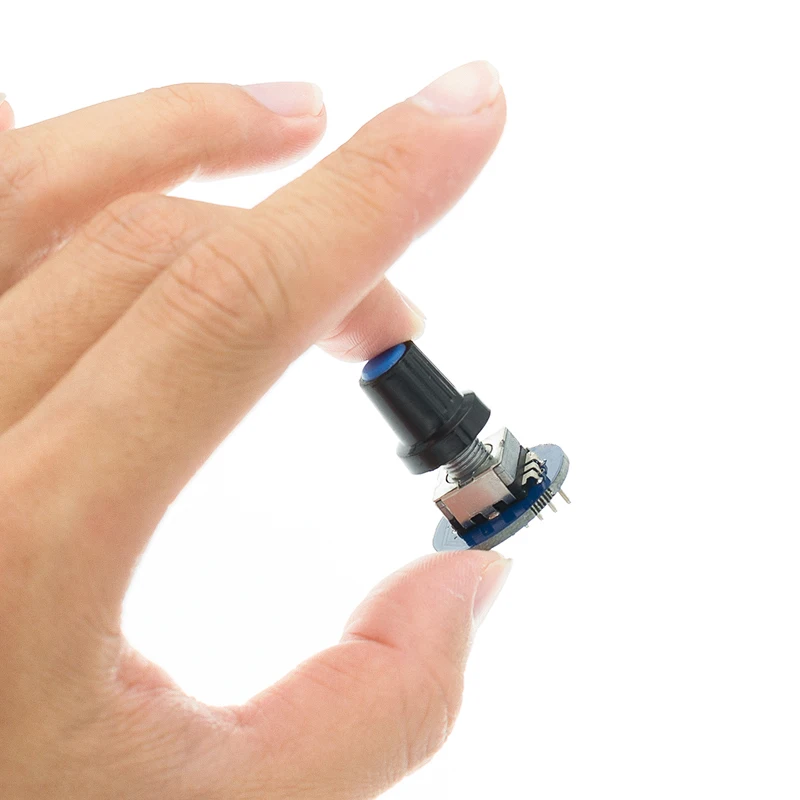 Drehgeber Modul Ziegel Sensor Entwicklung Runde Audio (2 Stück) – Bild 3