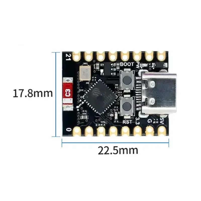 ESP32-C3 Entwicklungsboard ESP32 C3 SuperMini Entwicklungsboard ESP32 – Bild 3