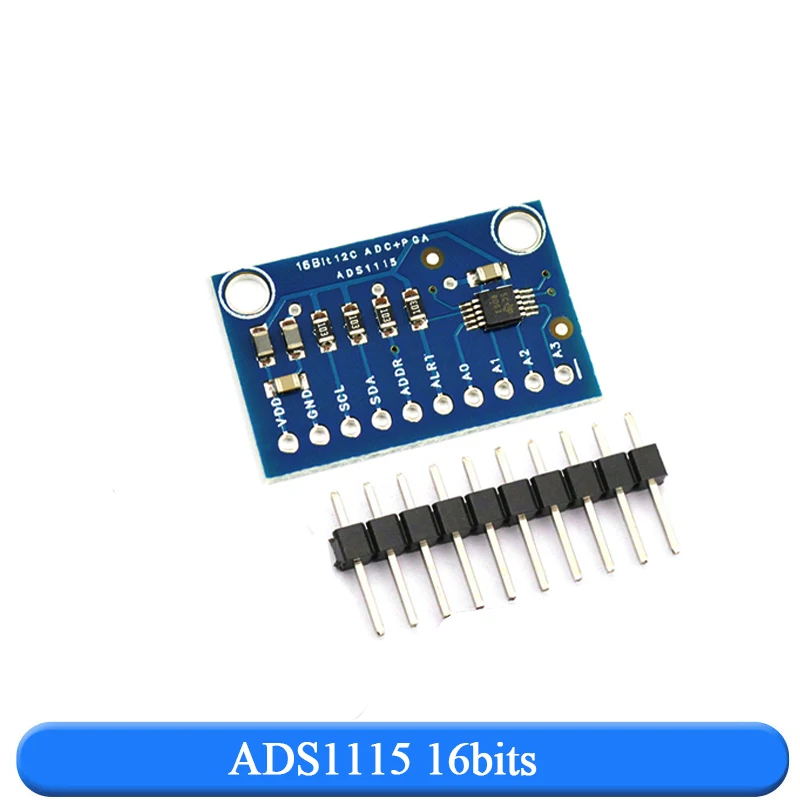 12 Bits 16 Bit I2C ADS1115 ADS1015 Modul ADC 4 Kanal mit Pro Gain – Bild 3