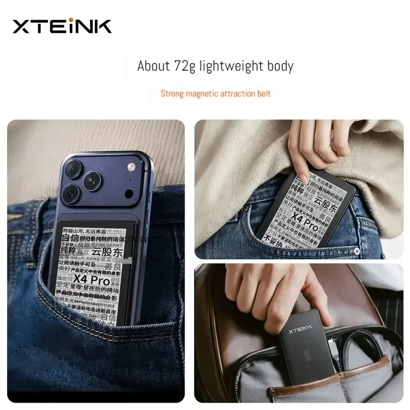 XTEINK X4 Pro E-Book-Reader, tragbarer Touchscreen – Bild 4