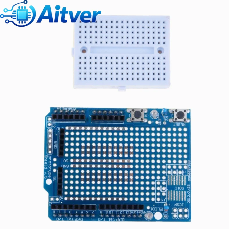 UNO Proto Shield Prototyp-Erweiterungsplatine mit SYB-170 Mini – Bild 2