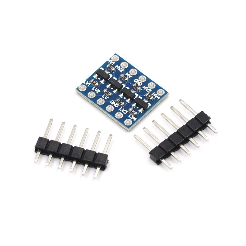4-Kanal Bidirektionaler Logikpegel-Konverter 3,3V zu 5V Shifter-Modul für Arduino RPi ESP32 I2C SPI UART DIY