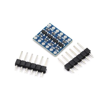 4-Kanal Bidirektionaler Logikpegel-Konverter 3,3V zu 5V Shifter-Modul für Arduino RPi ESP32 I2C SPI UART DIY