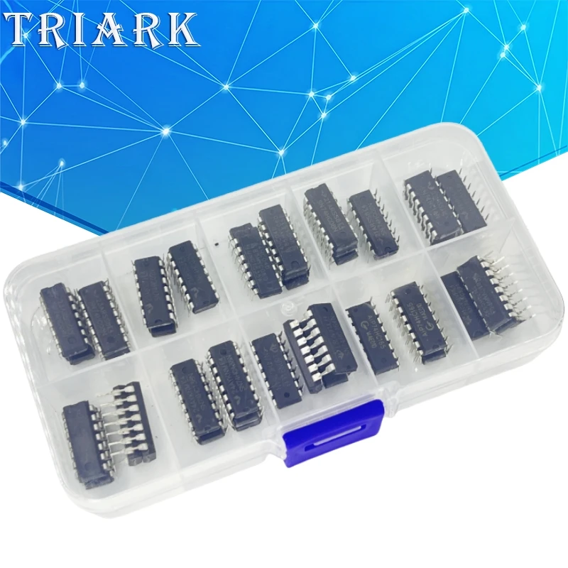 Elektronische Komponenten Sortiment Kit 74HC00 74HC02 (50 Stück) – Bild 3