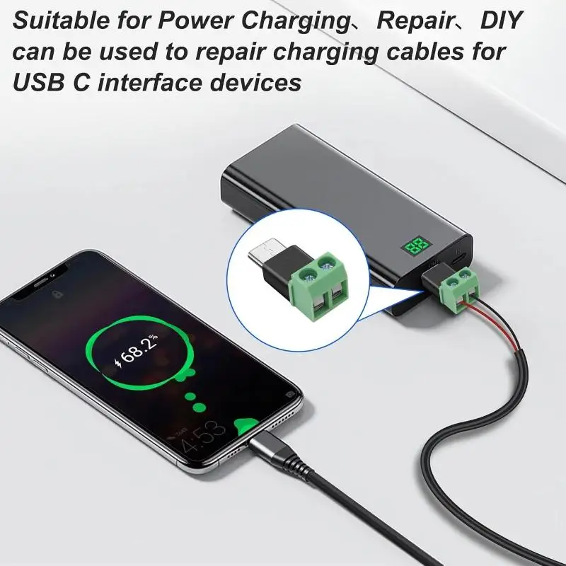 5V Crimp-Klemmenblock Datenübertragungs-Ladeanschluss Lötfreier – Bild 6