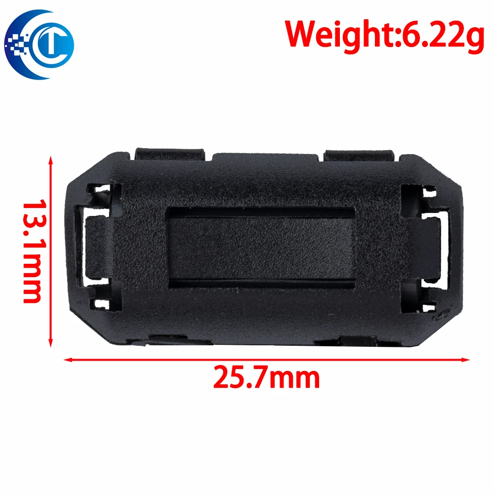 5mm Clip-On-Ferritringkern-Geräusch unterdrücker für Filter für aktive – Bild 3