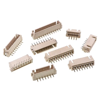 XH2,54 mm 2/3/4/5/6/7/8/9/10-poliger Steckverbinder, SMD, horizontal/vertikal, Kabelbuchse, JST