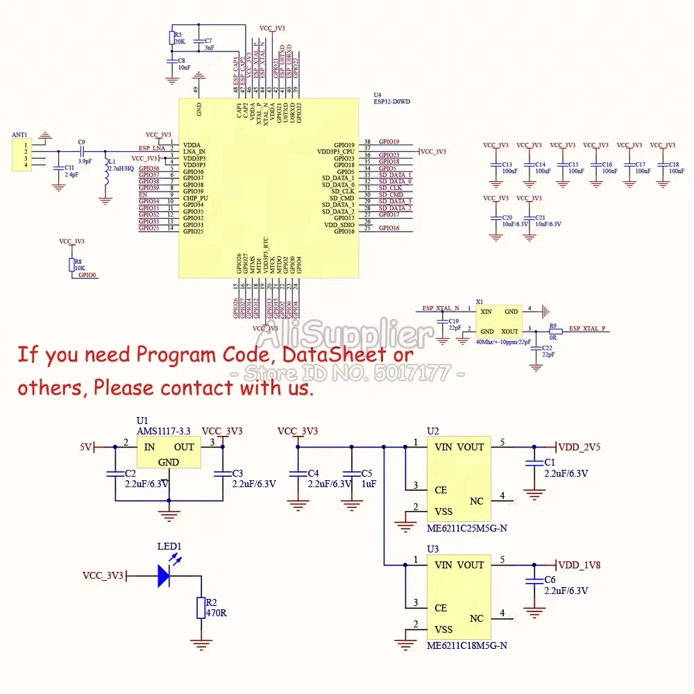 ESP32 CAM-Kameramodul-Kit mit OV2640 66 120 160 Grad 650 nm 850 nm – Bild 6