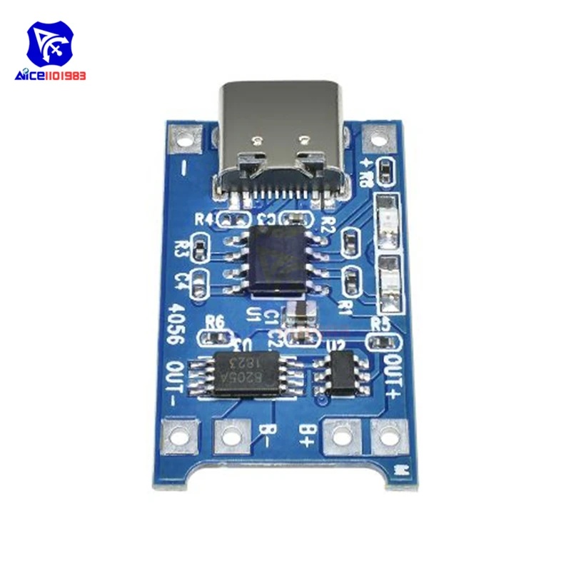TP4056 Typ-C USB 5V 1A 18650 Lithium-Akku-Ladegerät TP4056 – Bild 5