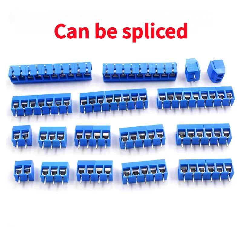 5mm KF301 - 2P 3P MF 301 - 2 3 Pin Kann gespleißt Werden (20 Stück) – Bild 2