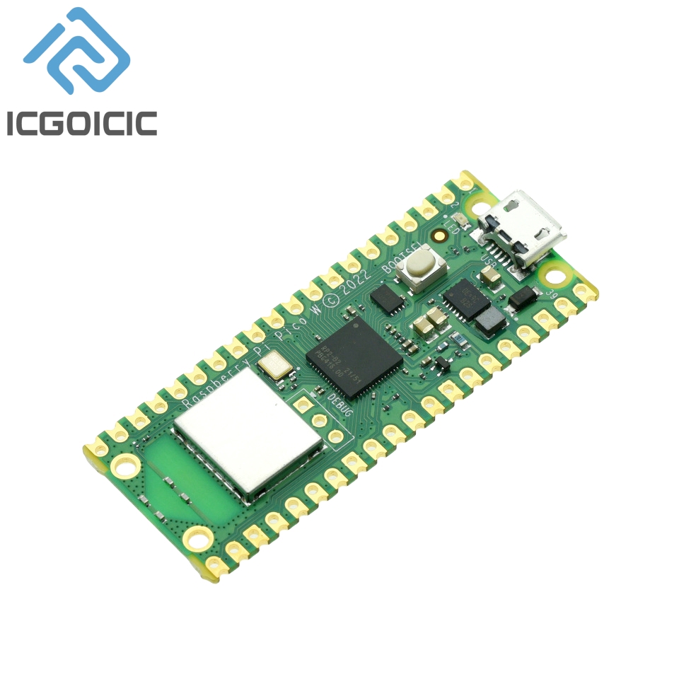 Raspberry Pi Pico W mit kabellosem WiFi-Entwicklungsboard, Pico – Bild 2