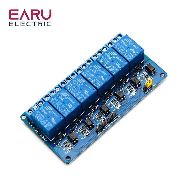 5V 12V 24V Relaismodul mit Optokoppler-Relaisausgang 1 2 4 6 8 – Bild 4