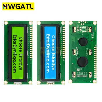 LCD1602 1602 LCD-Modul Blau/Gelb Grüner Bildschirm 16x2 Zeichen LCD-Display PCF8574T PCF8574 IIC