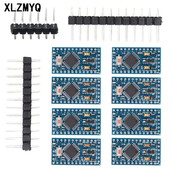 Pro Mini 3,3V/8M 5V/16M ATMEGA328 ATMEGA328P-AU 3,3V/8MHz 5V/16MHz ATMEGA328PB für Arduino (10 Stück)