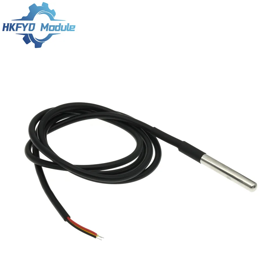 Wasserdichtes DS18B20 Temperatursensor-Modul-Kit mit 1-10M Kabel – Bild 6
