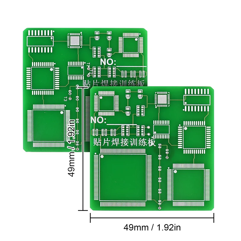 Löt praktiken smd Leiterplatten führte Elektronik smt Komponenten DIY – Bild 4