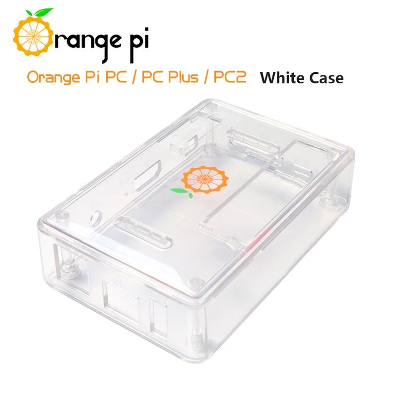 Orange Pi PC H3 1GB mit schwarz/weißem Gehäuse, 5V3A Typ-C EU/US-Netzteil, 2MP Kamera optional, Quad-Core