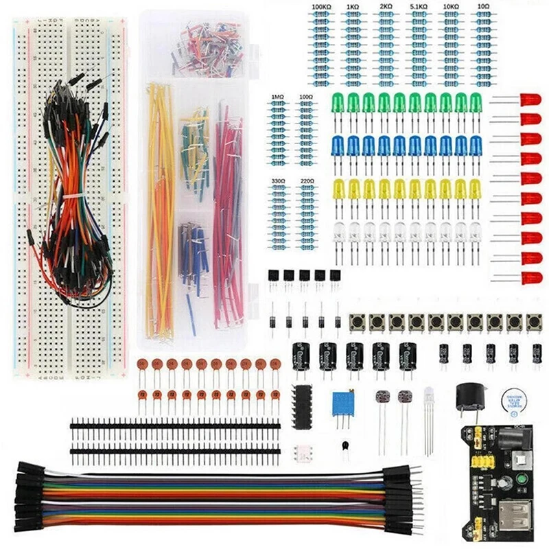 Elektronische Komponenten Kit Pack Starter DIY Projekt für Arduino R3 – Bild 3