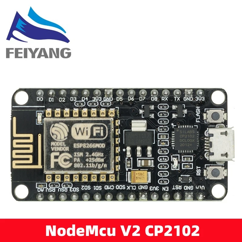 Drahtloses Modul CH340/CP2102 NodeMcu V3 V2 Lua WIFI Internet der – Bild 4