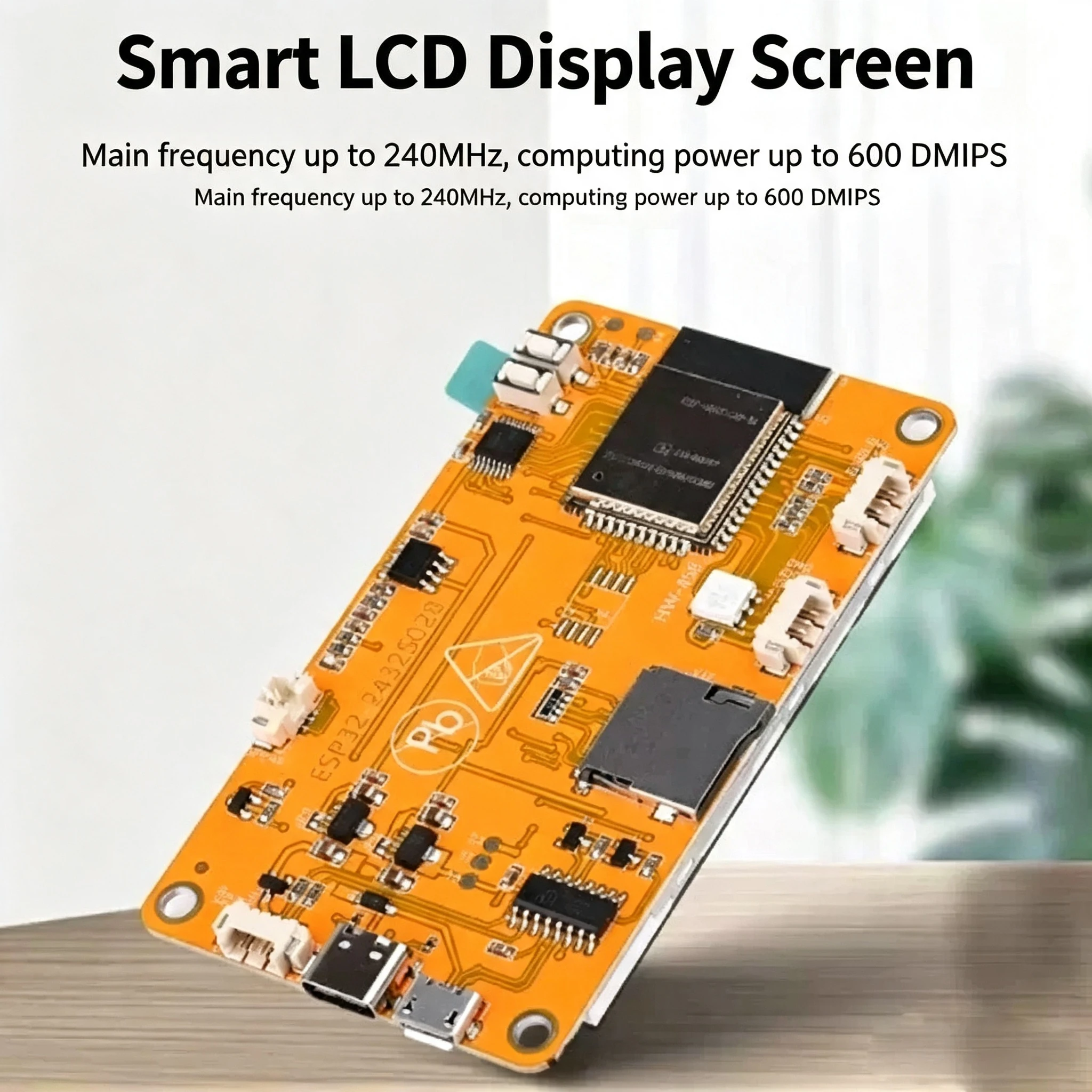 ESP32 2,8 Zoll TFT Touch-Display-Board 240x320 mit LVGL, WiFi – Bild 3
