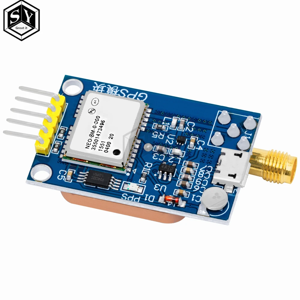 GPS Neo-6m Satellitenpositionierungsmodul Entwicklungsboard NEO-7M 7M – Bild 6