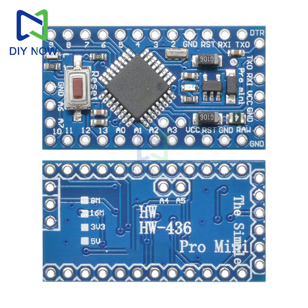 Pro Mini Serie Pro Mini Atmega328P Motherboard 5V ATMEGA328 – Bild 5