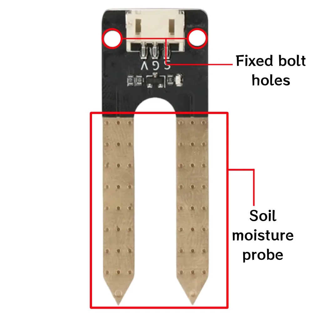 PH2.0 Bodenfeuchtigkeitssensor für Arduino ESP32 Microbit Raspberry Pi – Bild 6