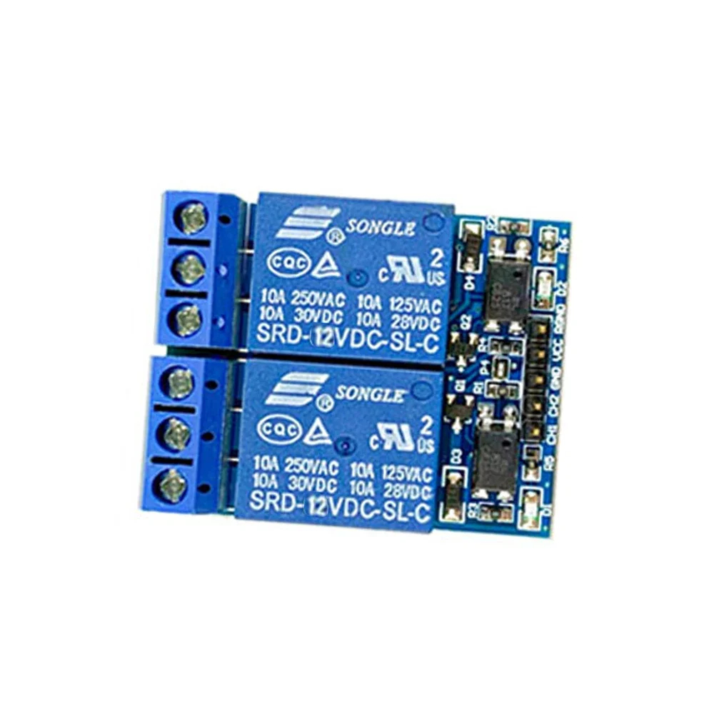 5V 12V 2-Wege-Relaismodul mit Optokoppler-Isolationsschalter – Bild 6