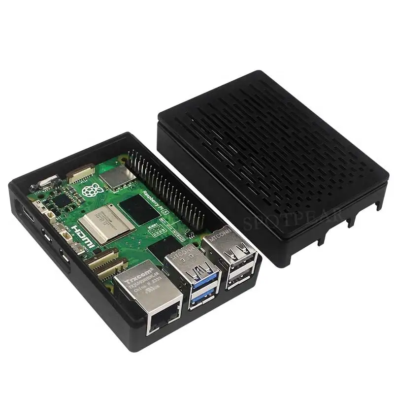 Raspberry PI 5 ABS-Gehäuse, großes Fassungsvermögen, kompatibel – Bild 4