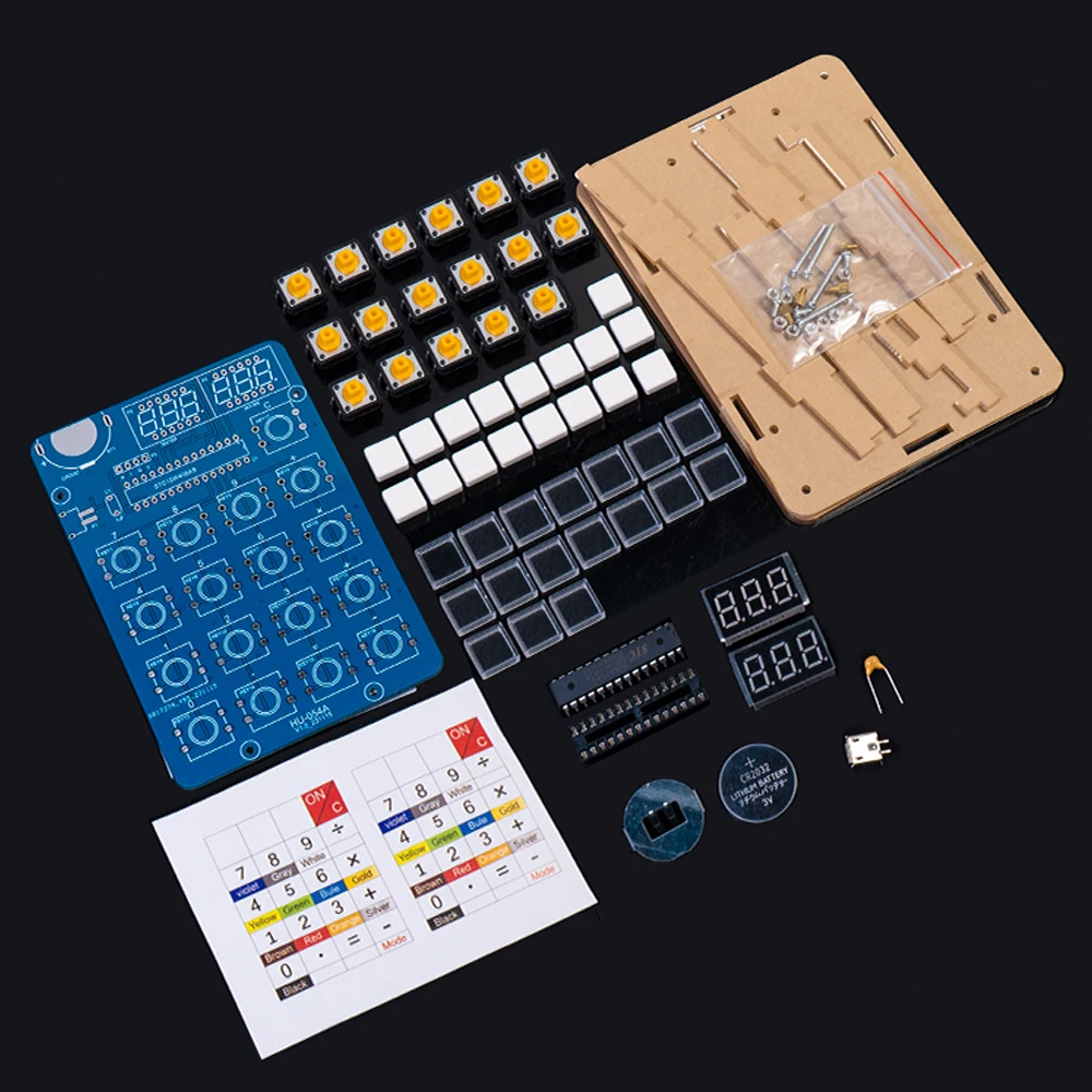 DIY-Rechner, der elektronische Bausatz herstellt, MCU, Löten – Bild 3