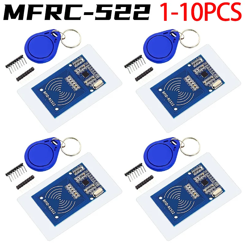 MFRC-522 RFID-Modul RC522 Kits 13,56 MHz 6 cm mit Tags SPI Write & Read für Arduino