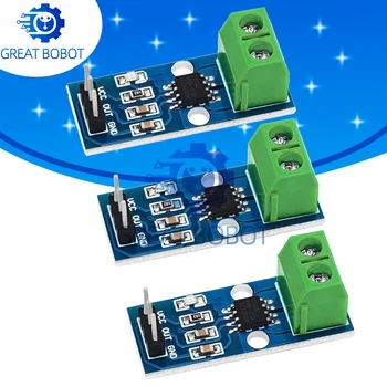 Bs 1pcs acs712 5a 20a 30a Bereich Halls trom sensor modul acs712 Modul für Arduino 5a 20a 30a