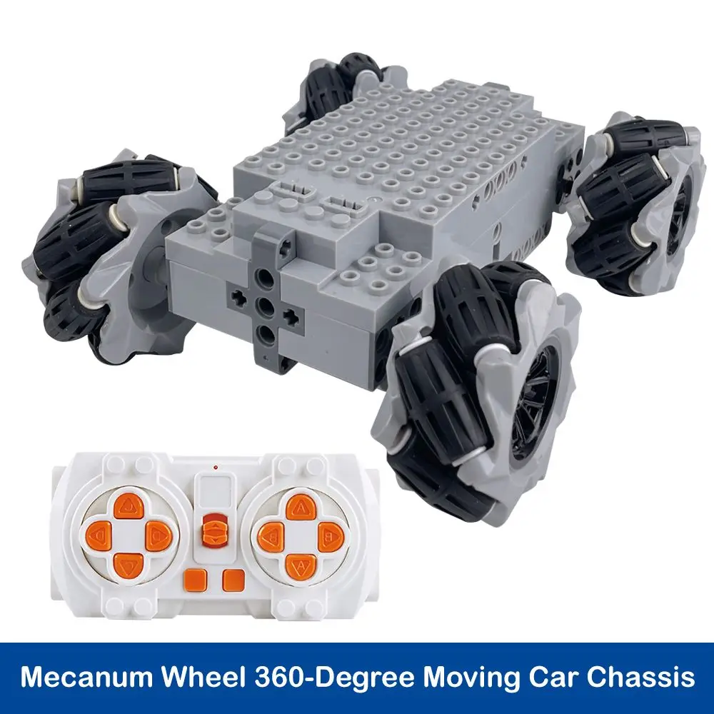 Mecanum Wheel 4WD Kit - 360° ° Bewegliches Roboterauto-Chassis – Bild 3