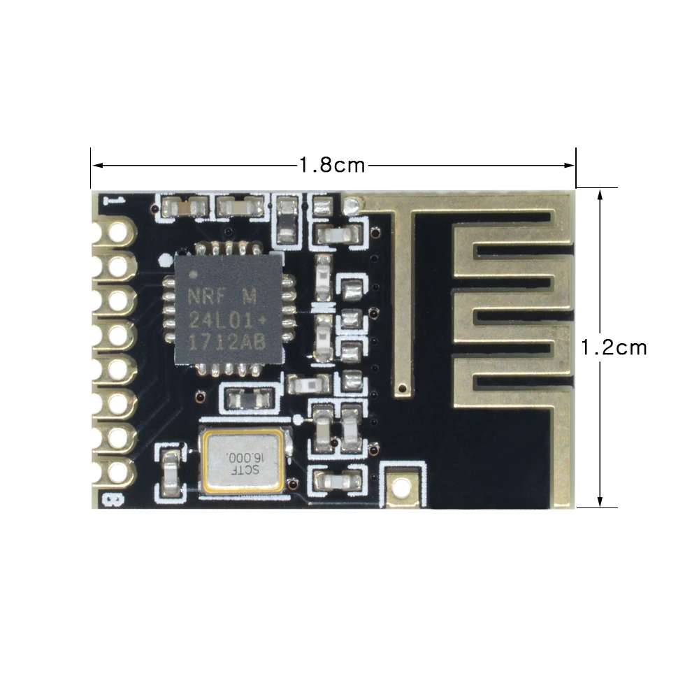 Mini nrf24l01 rf drahtloses modul mini version leistungs (5 Stück) – Bild 2