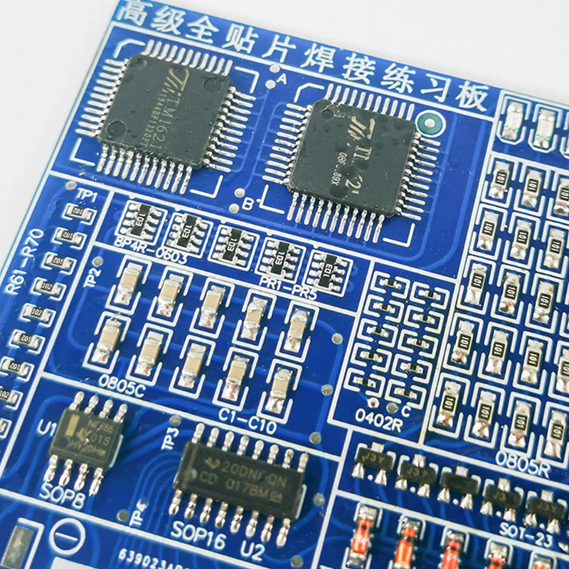 SMD/SMT Komponenten Löten Praxis Board Elektronische Projekt Kits DIY – Bild 4