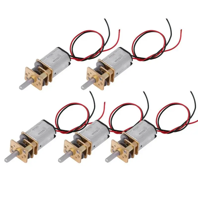 N20 Mini-Mikro-Metallgetriebemotor mit Zahnrad (20 Stück) – Bild 2