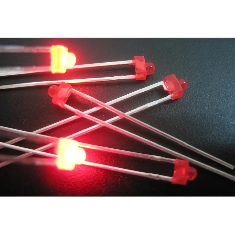 1,8 MM LED Sortiment Kit Primäre Wasser Klar Rot Blau Grün (200 Stück) – Bild 6