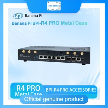 Banana Pi BPI-R4 PRO Metallgehäuse, Eisengehäuse, kompatibel mit BPI-R4 PRO Zubehör