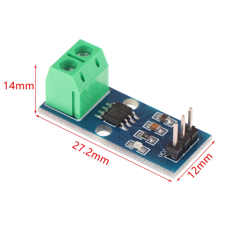 ACS712 5A 20A 30A Range Hall Stromsensoren Modul ACS712 Modul für 5A – Bild 6