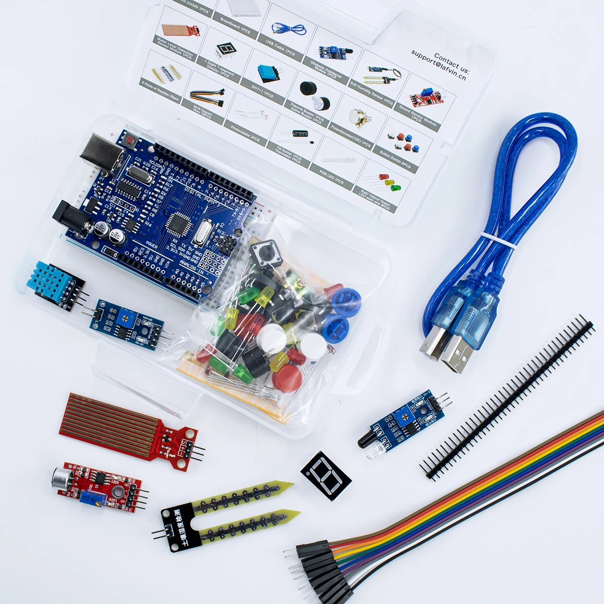 Grundlegendes Starter-Kit für Arduino Uno R3-Projekte, elektronisches – Bild 5