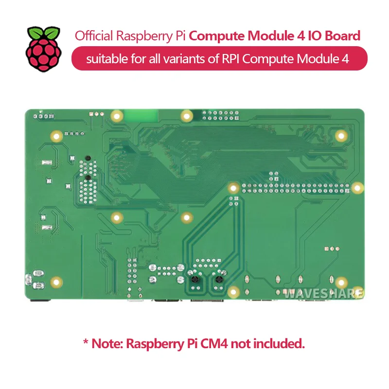 Raspberry Pi Compute Module 4 IO Board, geeignet für alle Varianten – Bild 3