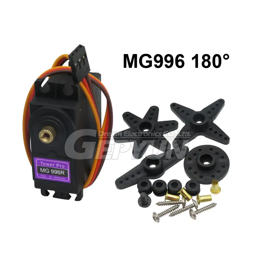 SG90 MG90S MG945 MG946 MG995 MG996 180-Grad-Servo-Metallgetriebe – Bild 6