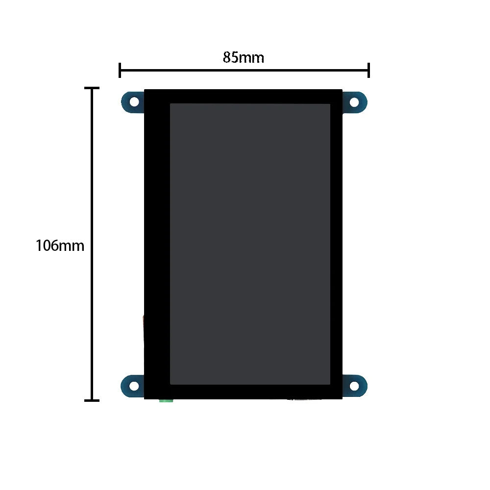 4,3 Zoll Himbeer kuchen HDMI Raspberry Pi Display LCD 3b/4b USB – Bild 5