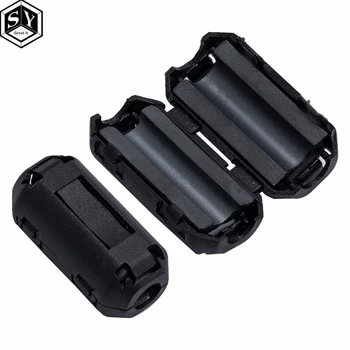 5mm Clip-Auf Ferrit Ring Core Noise Suppressor Für EMI RFI Clip Kabel Aktive Komponenten Filter